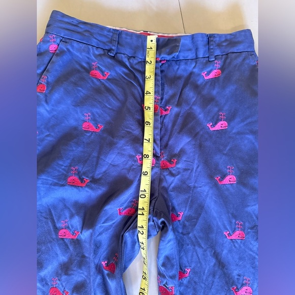 Lilly Pulitzer Whale Embroidered pants Size 4 vintage - Picture 8 of 14
